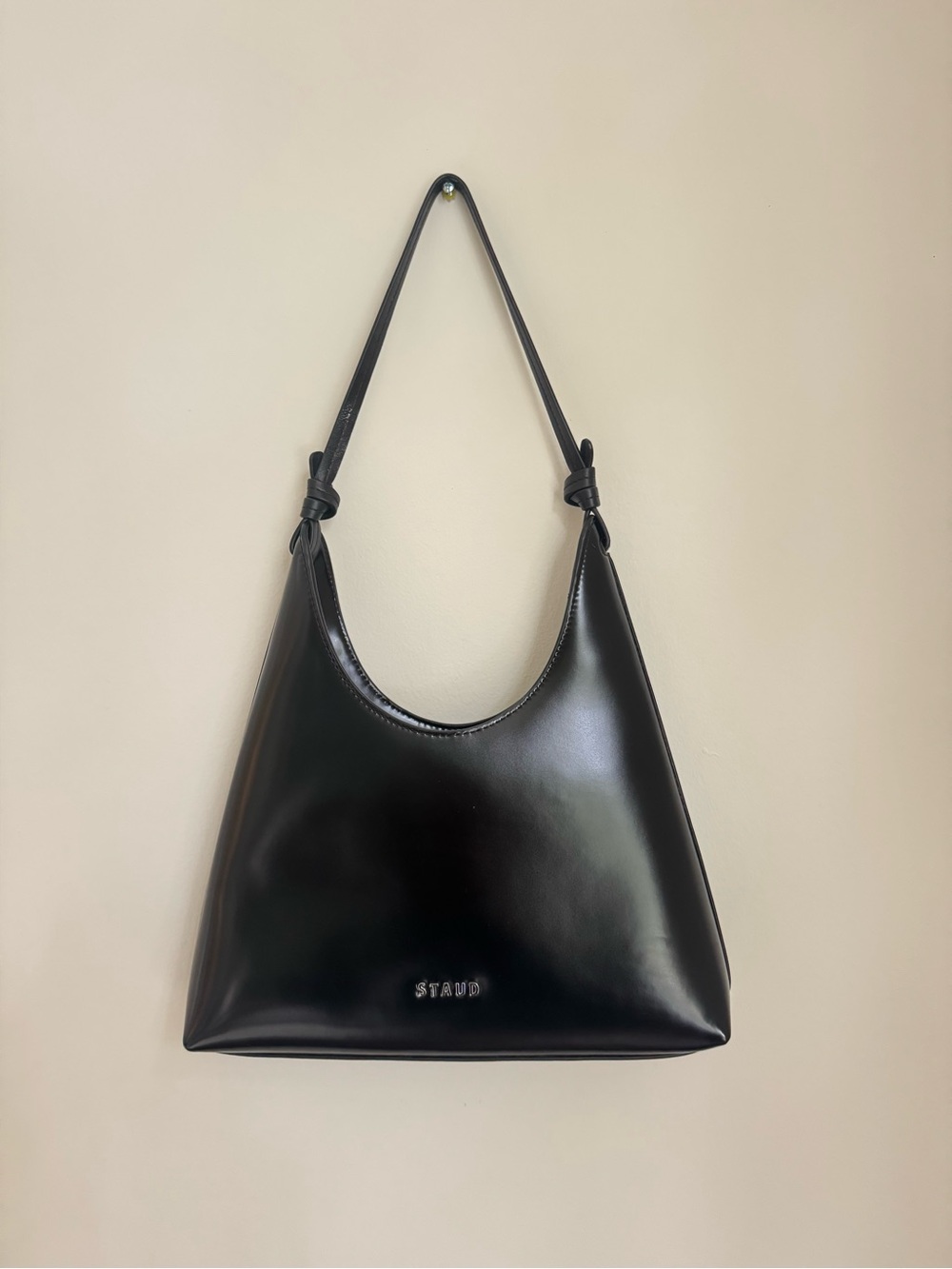 New Staud Winona Shoulder Black Bag - Picture 1 of 13